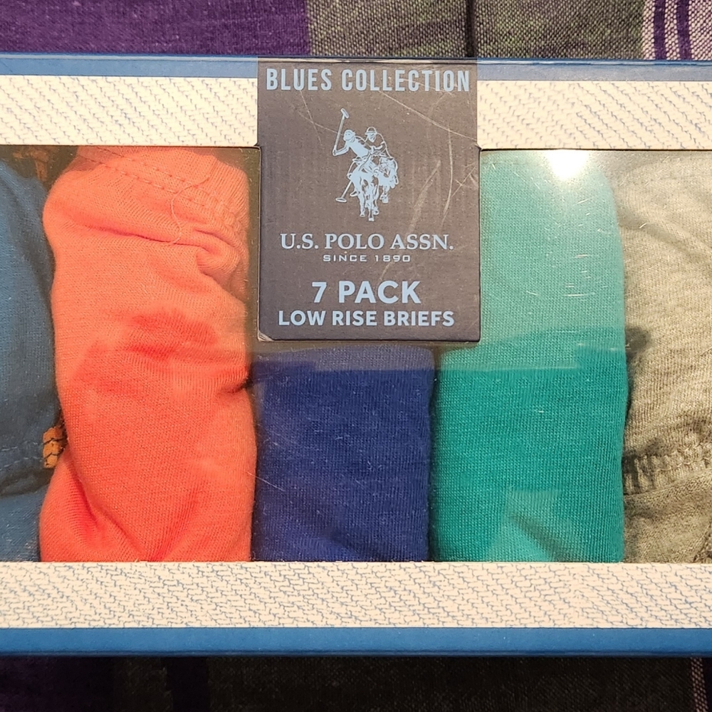 U.S Polo Association Men's Low Rise Briefs XL (5 Pack)